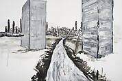 New Classic of Mountains and Seas I, Qiu Anxiong (Chinese, born 1972), Three-channel animated video with sound; 30 min., China